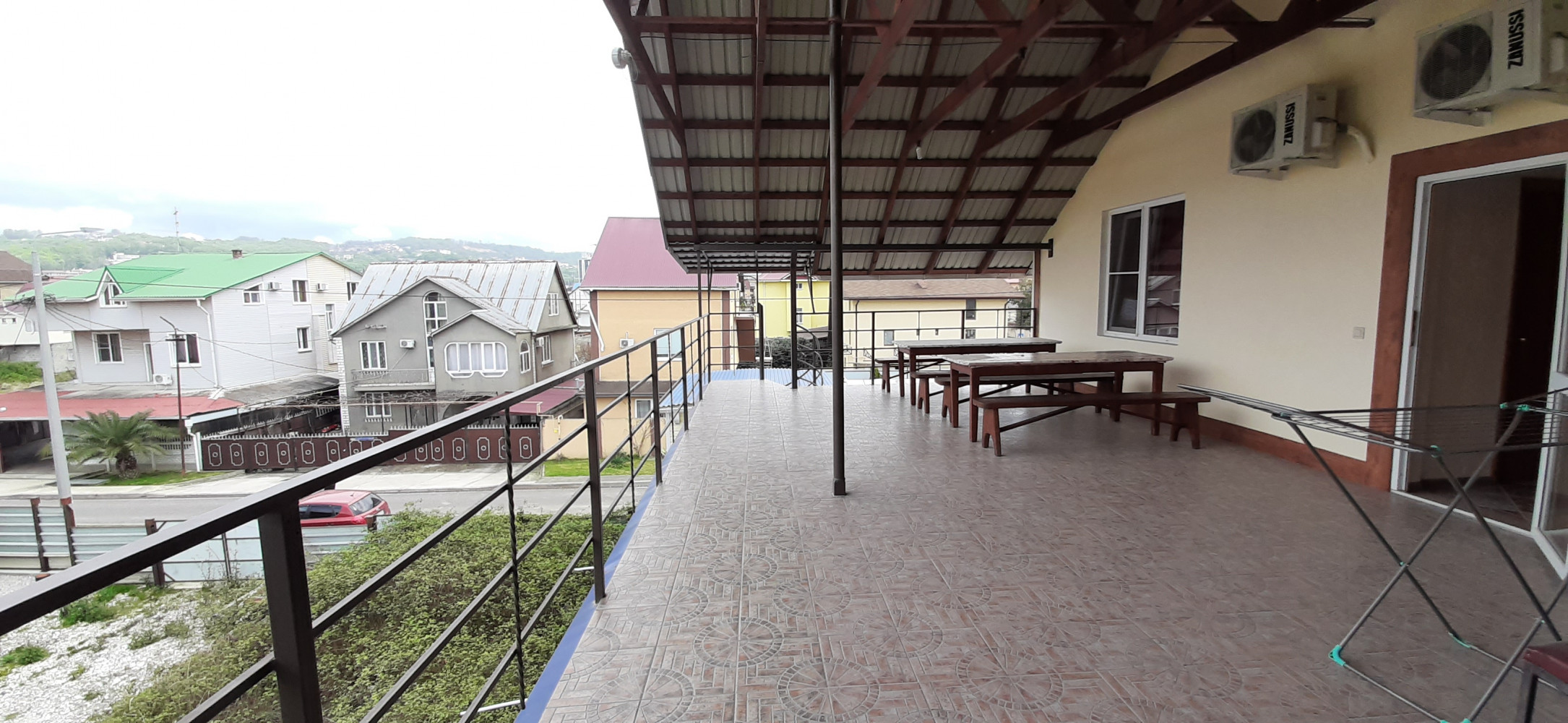 Просторная терраса